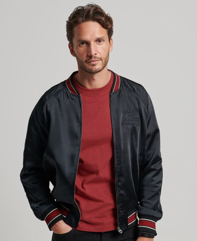 Superdry облекло N00H935 черен мъже сукаджан яке