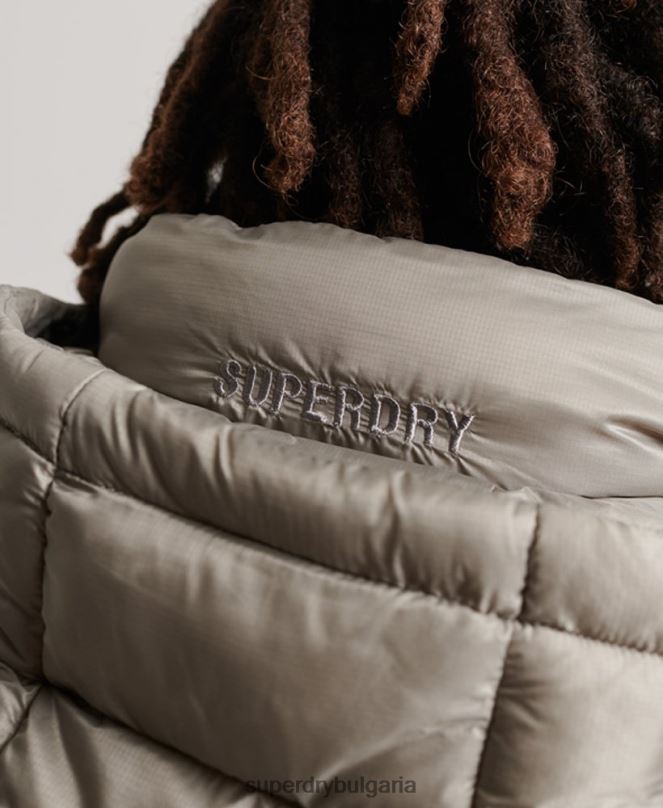Superdry облекло N00H949 тъмно сив мъже леко подплатено яке