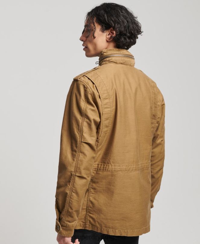 Superdry облекло N00H955 тен мъже ретро военно яке m65