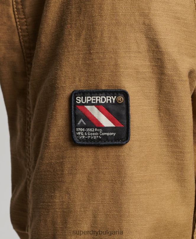 Superdry облекло N00H955 тен мъже ретро военно яке m65