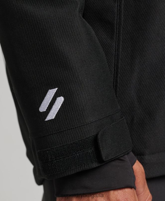 Superdry облекло N00H981 черен мъже яке за фрийрайд