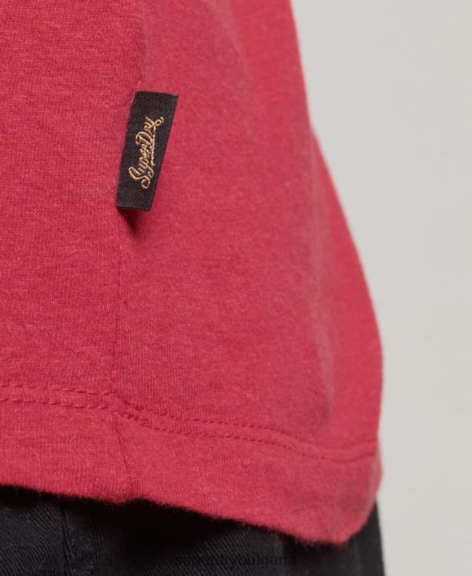 Superdry облекло N00H1448 червен мъже Винтидж горнище с жилетка с лого