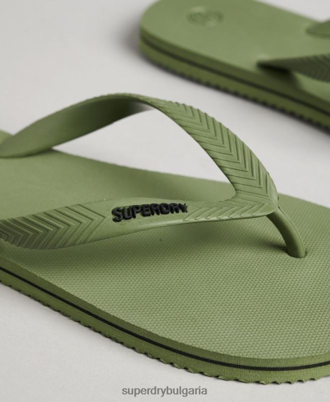 Superdry обувки N00H1640 каки мъже ретро класически джапанки