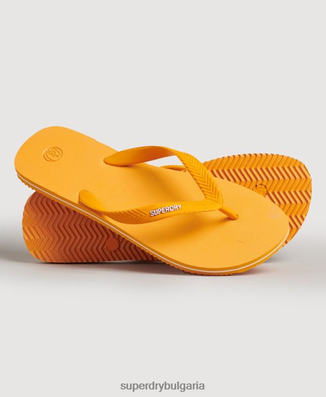 Superdry обувки N00H1730 злато мъже ретро класически джапанки