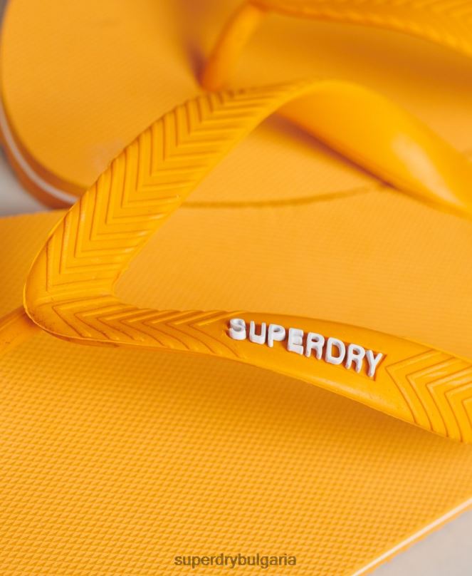Superdry обувки N00H1730 злато мъже ретро класически джапанки