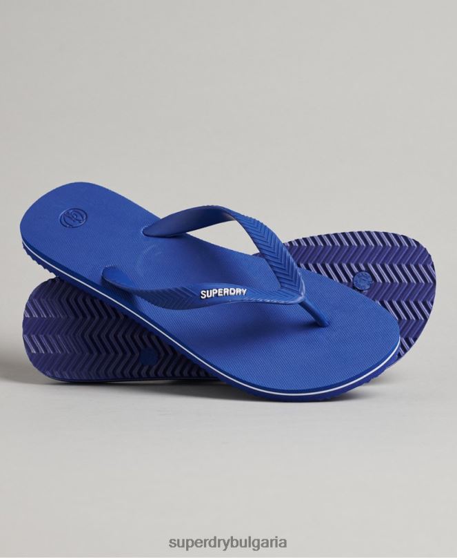 Superdry обувки N00H1875 син мъже ретро класически джапанки