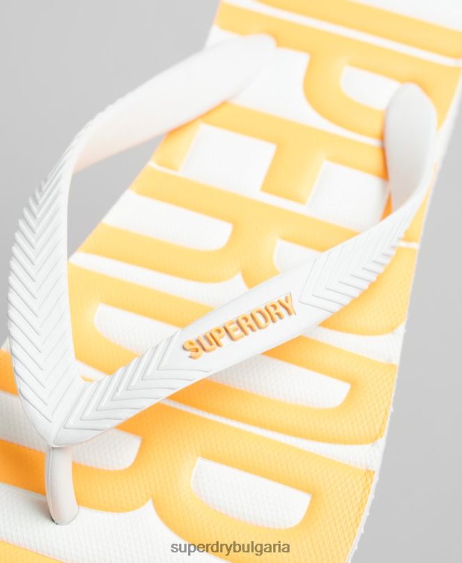 Superdry обувки N00H1902 бяло мъже вегански джапанки