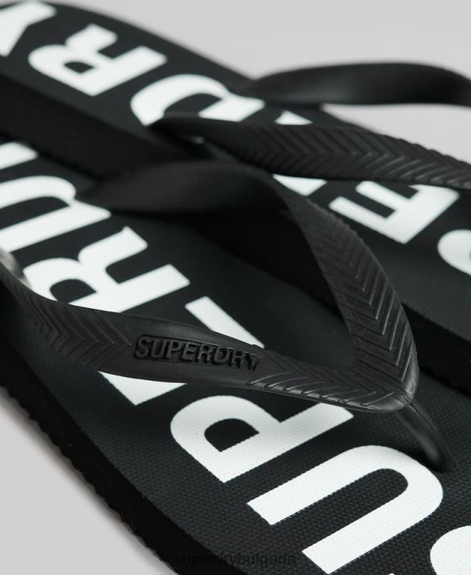Superdry обувки N00H1915 черен мъже код основни спортни джапанки