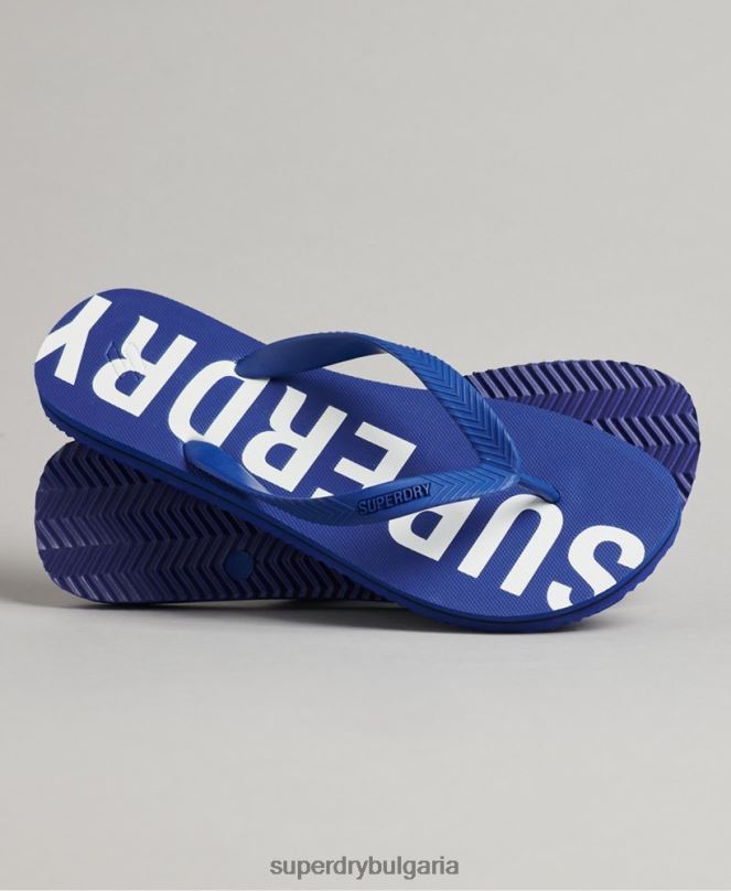 Superdry обувки N00H1928 син мъже код основни джапанки