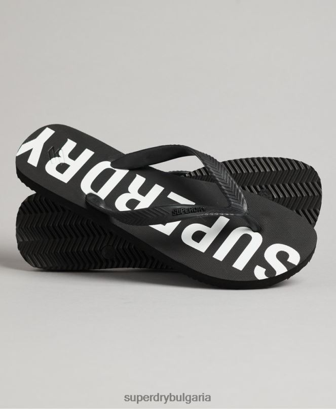 Superdry обувки N00H1933 черен мъже код основни джапанки