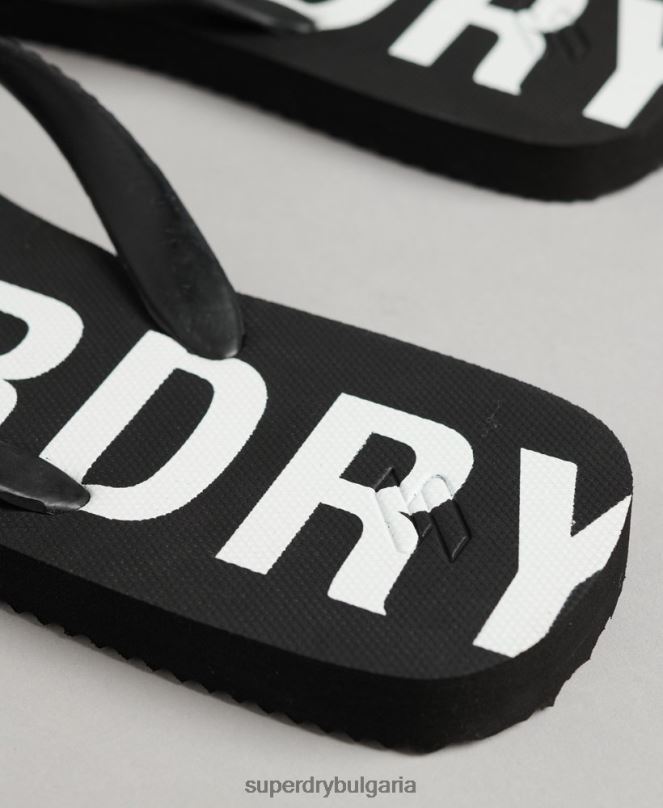Superdry обувки N00H1933 черен мъже код основни джапанки