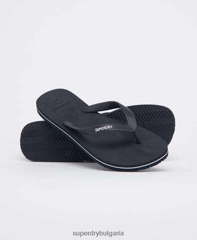Superdry обувки N00H1949 военноморски флот мъже основни обикновени джапанки