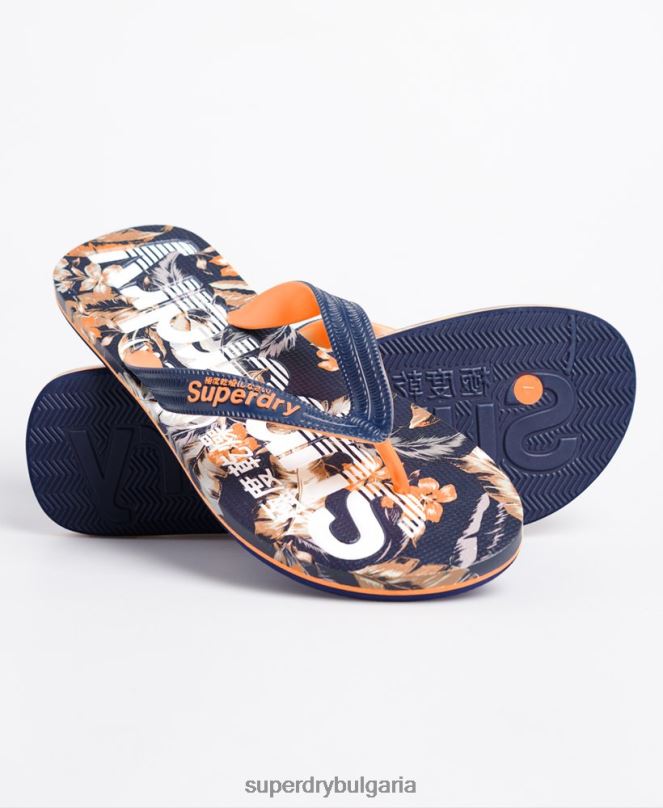 Superdry обувки N00H1951 мулти мъже щамповани джапанки