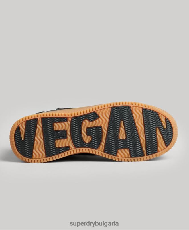 Superdry обувки N00H1943 черен мъже масивни вегански маратонки
