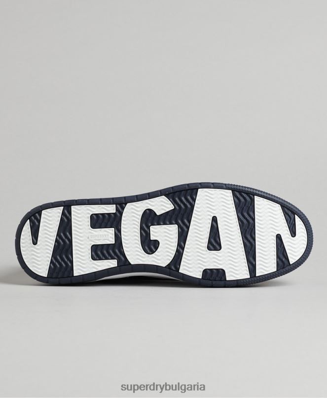 Superdry обувки N00H1950 бяло мъже вегански ниски кецове