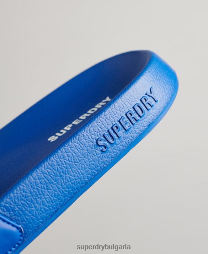 Superdry обувки N00H1919 син мъже код основни плъзгачи за басейн