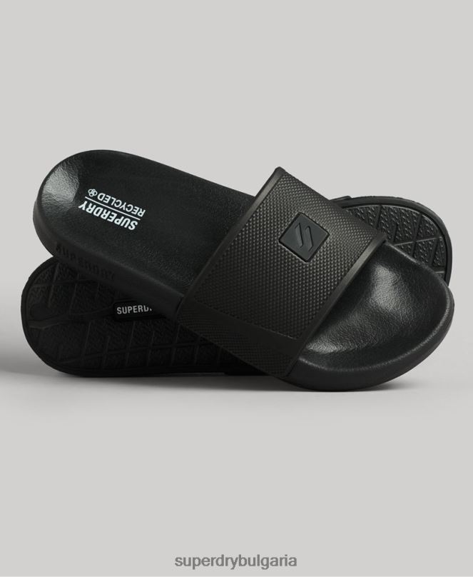 Superdry обувки N00H97 черен мъже код технически плъзгачи