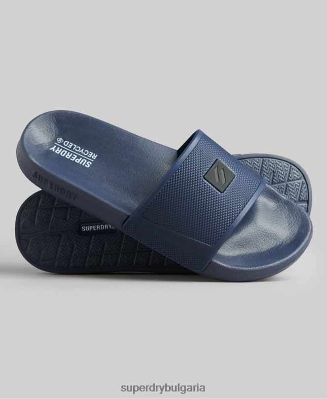 Superdry обувки N00H99 син мъже код технически плъзгачи