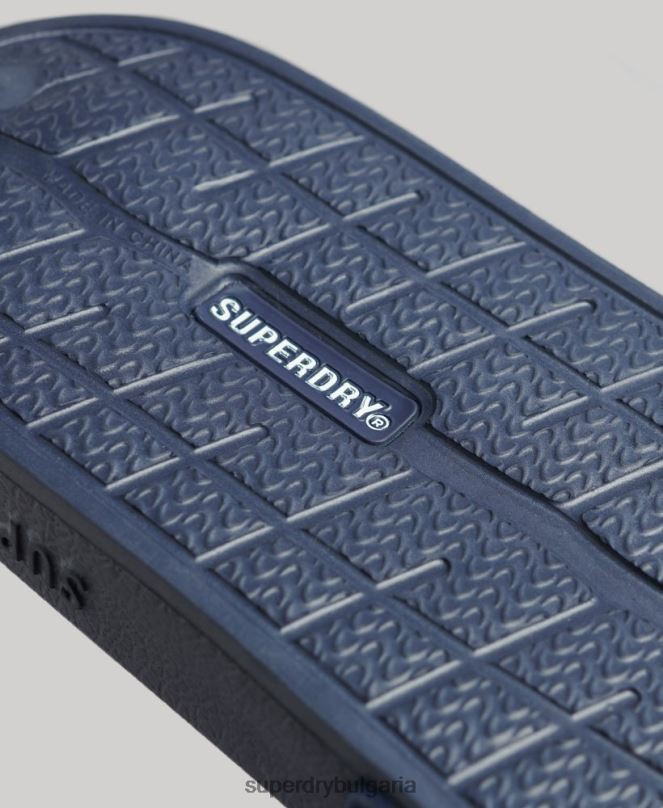 Superdry обувки N00H99 син мъже код технически плъзгачи